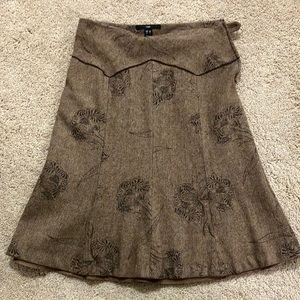 Wool skirt